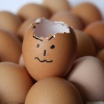 Injured egg
